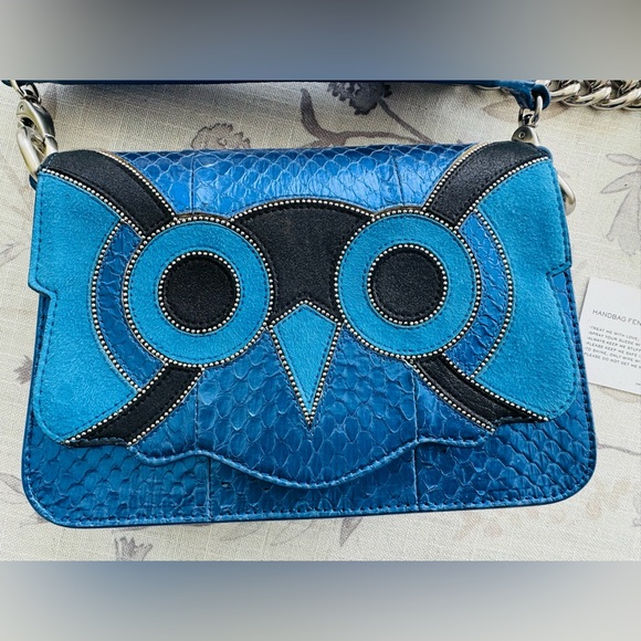 NWOT Thale Blanc Owl Audreyette cross body purse Mother’s Day Gift - Picture 10 of 11